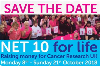 Save the date: Net 10 for Life returns this October!